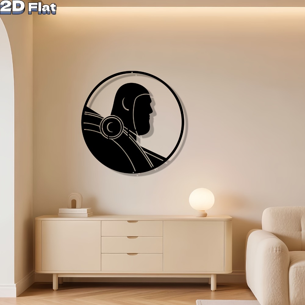 Tech Office Wall - CIFbuy ModernRobot - Escultura de metal