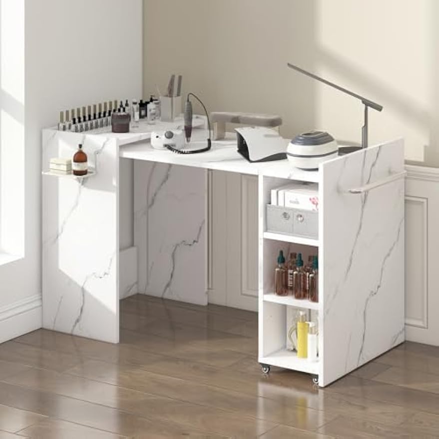 Tech Office Wall - Mesa de Manicura Plegable para Montar