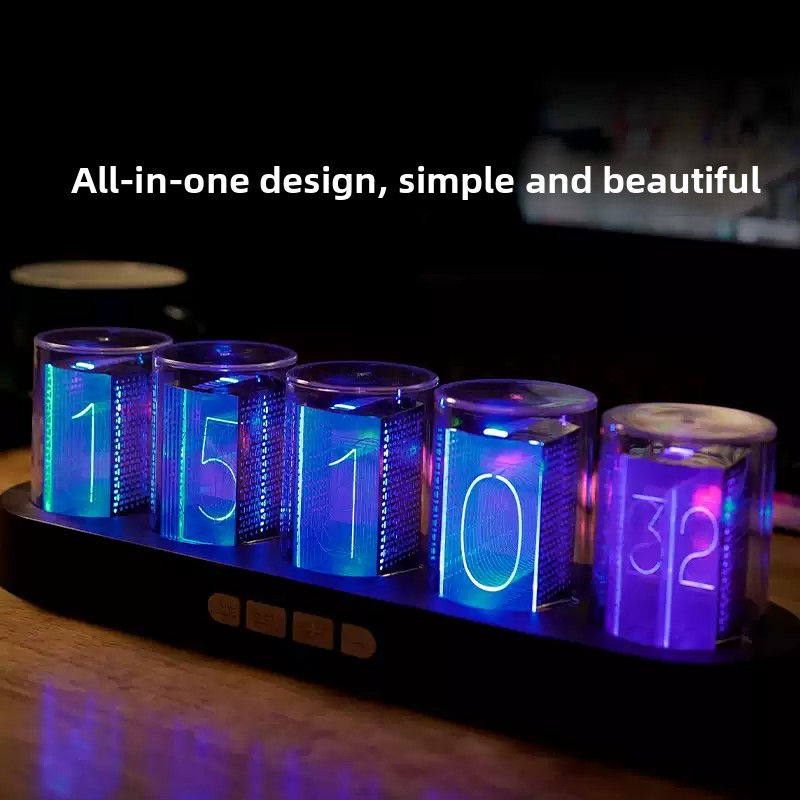 Tech Office Youtube - Reloj de Tubo Nixie LED RGB