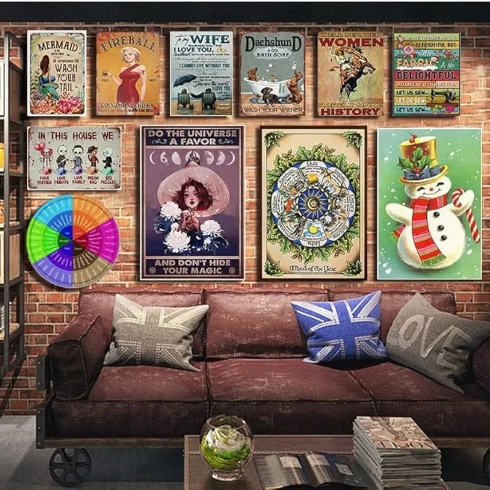 CIFBUY Letrero de metal durade - Tech Office Wall reseña y precio