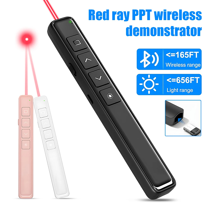 Clicker de presentación inalám - Presentation Remote Laser reseña y precio