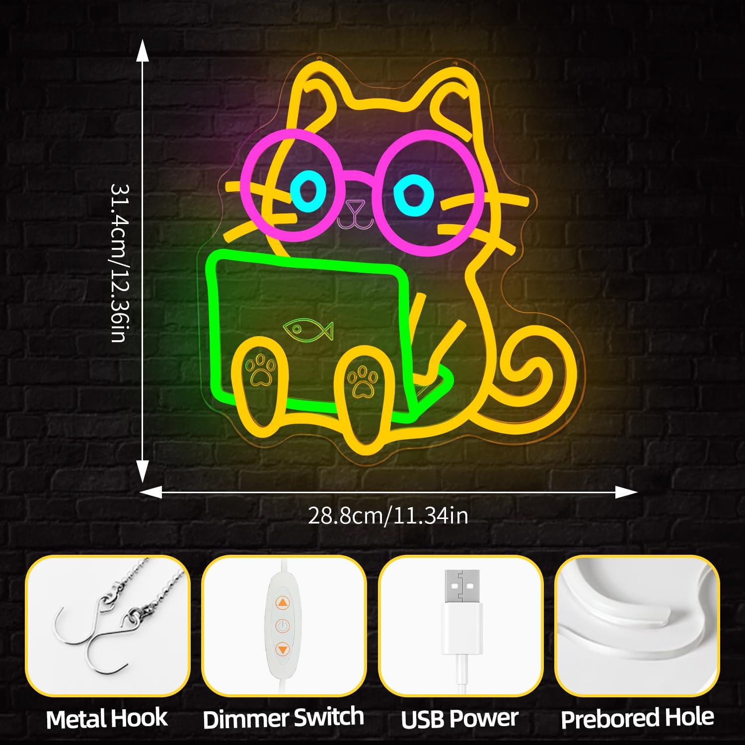 Letrero Luminoso LED USB Regul - Tech Office Wall reseña y precio
