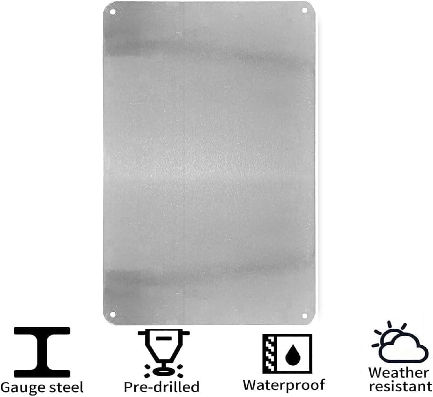 Letrero metálico para ingenier - Tech Office Wall reseña y precio