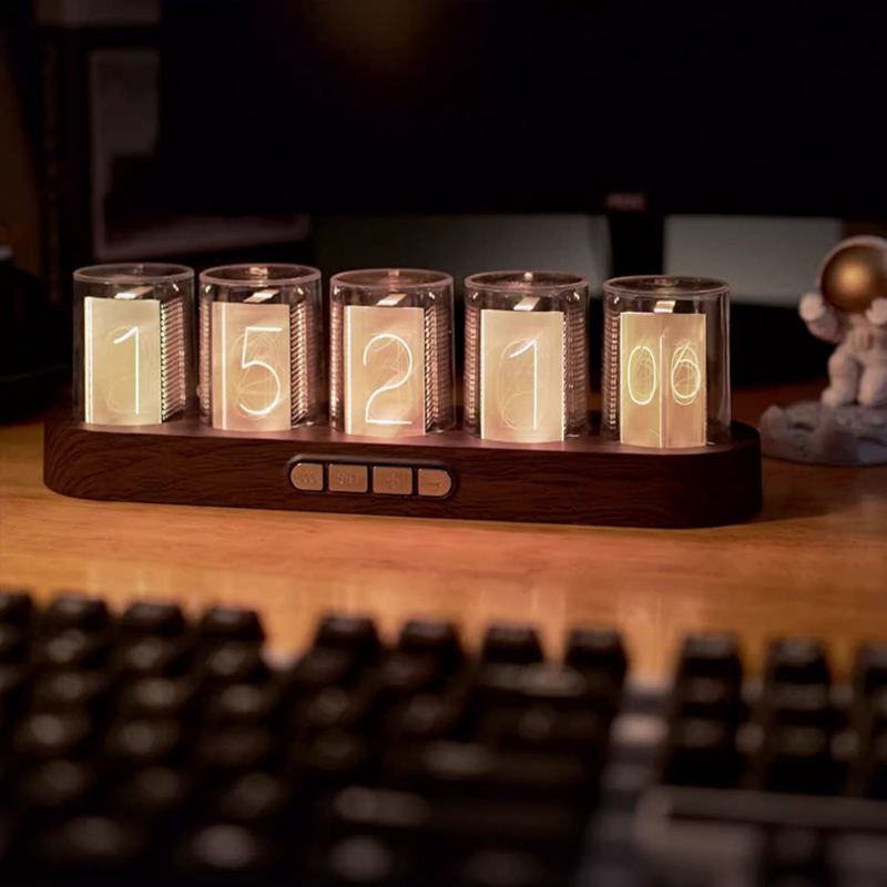 Reloj de tubo LED Nixie RGB pa - Tech Office Youtube reseña y precio