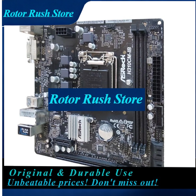 Tarjeta Madre RoRuSASRock H310 - Intel Cpu Core I5 reseña y precio